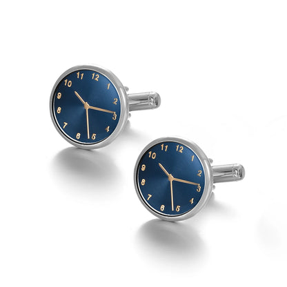 Luxury Copper Cufflinks for Men – Round & Square Shirt Cuff Links for Wedding, Business & Formal Wear | Men's Fashion Accessories Gift