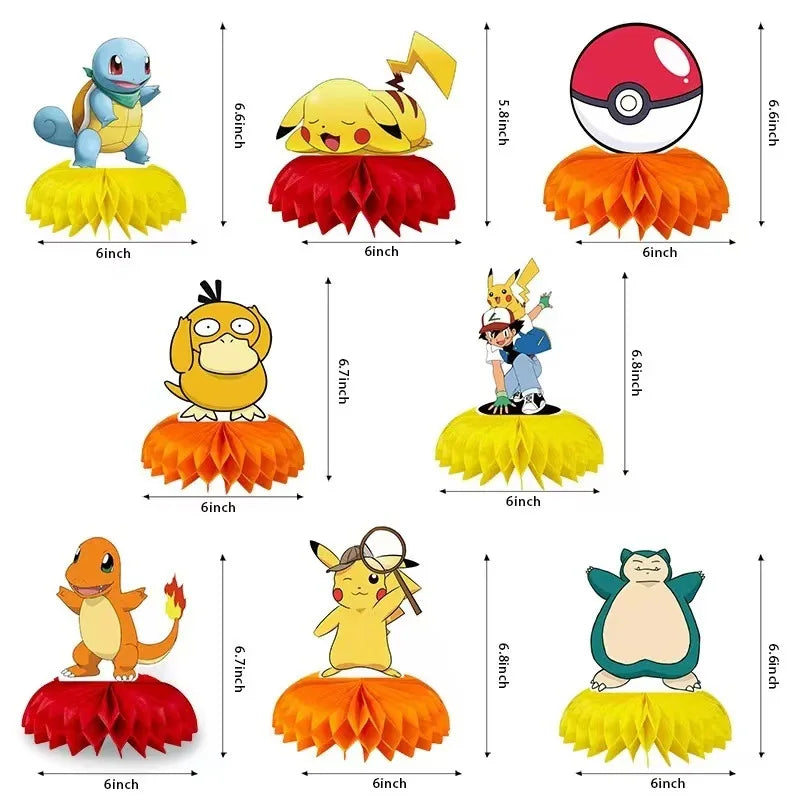 Pokémon Birthday Gift Bags – Pikachu Candy Loot Bags for Party Decorations, Goody Bags & Fillers Supplies