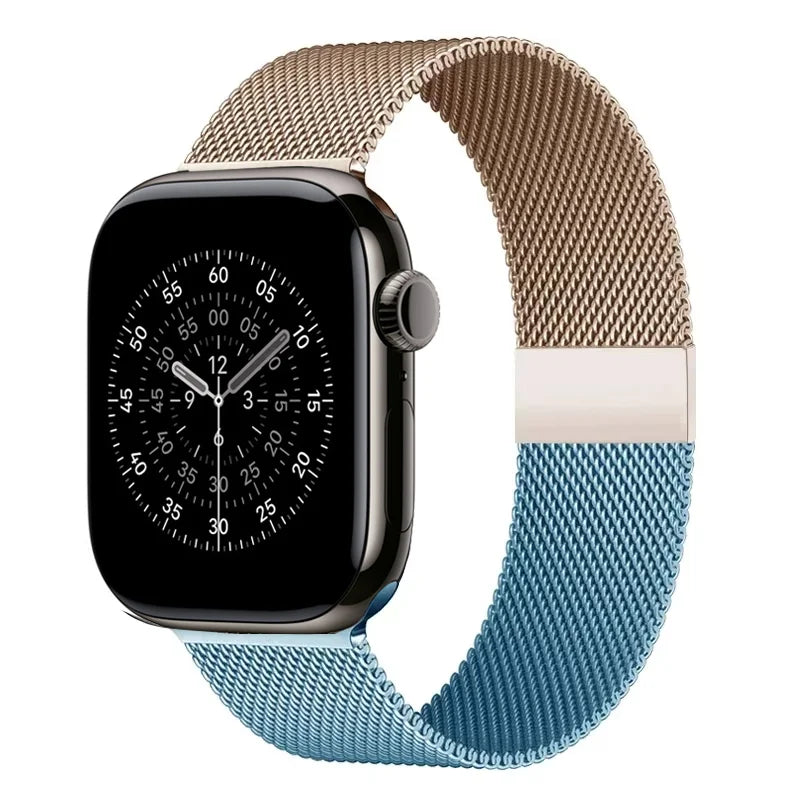 Milanese Loop Metal Band for Apple Watch – Compatible with Series 11, 10, 9, 8, 7, 6, 5, 4, SE & Ultra 2/3, 40–49mm