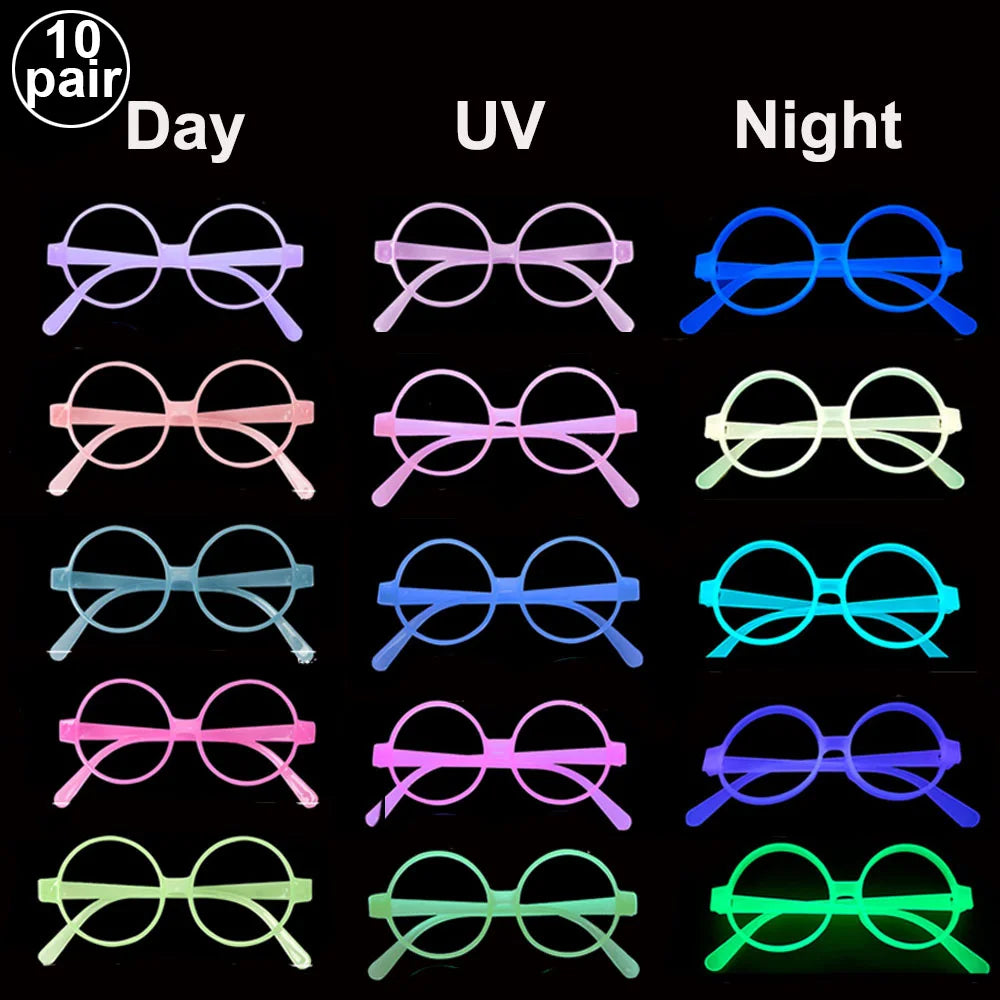 Neon UV Reactive Party Hats – Fluorescent Formal Hats for Glow Parties, Festivals & Events