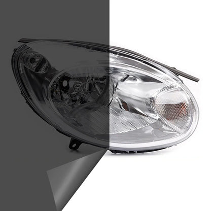 40cm Smoke Black PVC Headlight & Taillight Tint Film – Vinyl Wrap Sticker for Cars & Motorcycles