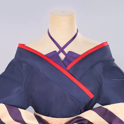 Cosmic Princess Kaguya / Tsukimi Yachiyo Cosplay Costume | Dark Blue Dress for Party, Stage Performance & Anime Convention