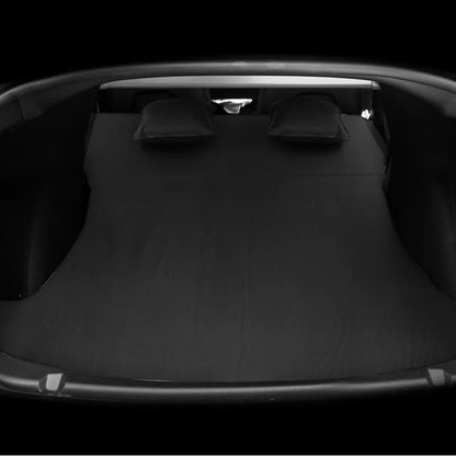 Matelas pneumatique gonflable pour Tesla Model 3 et Model Y (2017–2026) – Lit de voyage en daim pour le camping, les road trips et les aventures en plein air