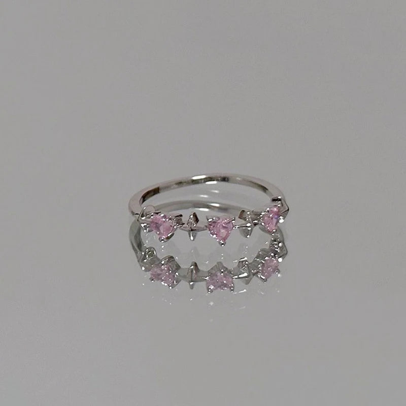 Anillo Ajustable Vintage Cruz y Estrella Irregular – Anillo Abierto Gótico Punk Plateado para Pareja, Hombre y Mujer | Joyería de Regalo Y2K E-Girl