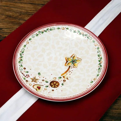 VB Cutlery Christmas Series Dining Collection – Decorative Plates, Deep Soup Bowls, Sugar Pots & Storage Containers