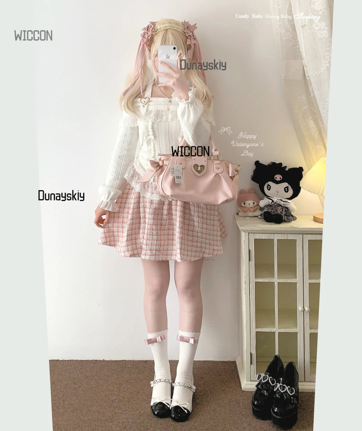 Woman Character Angel Role Play Costume – Japanese Anime Kimono Slit Elf Goddess Dress COS Uniform Set