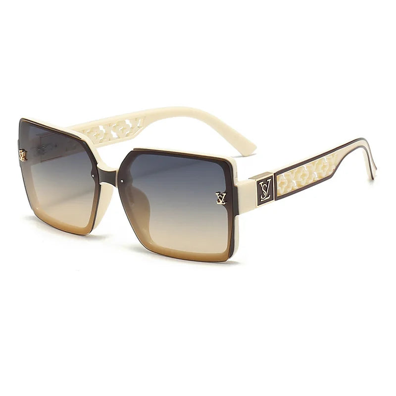 2026 Oversized Square Sunglasses – Stylish Unisex Fashion Shades for Women & Men, Trendy Designer-Style Eyewear with UV400 Protection