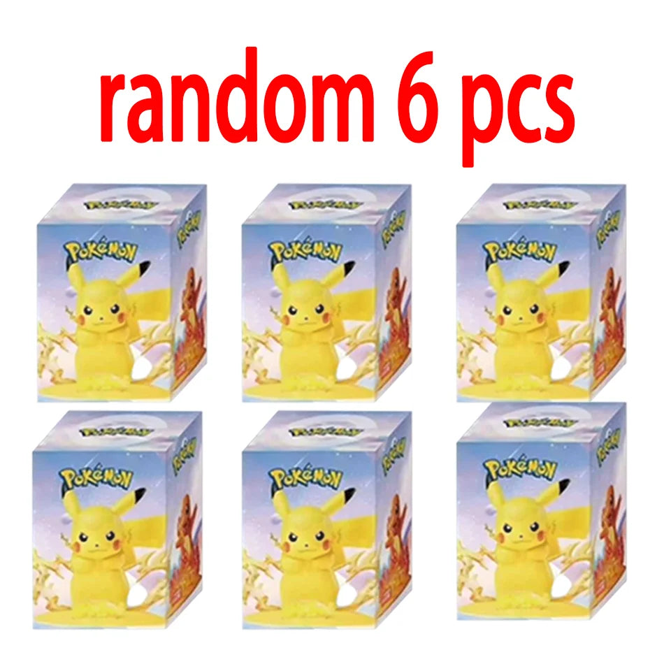 12 Pokémon Action Dolls – Pikachu Blind Box Anime Model Desktop Decorations, Pokémon Toys for Children’s Birthday Gifts