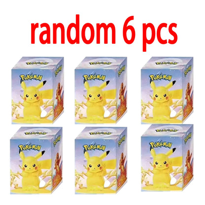 12 Pokémon Action Dolls – Pikachu Blind Box Anime Model Desktop Decorations, Pokémon Toys for Children’s Birthday Gifts
