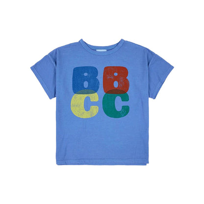 Camiseta de algodón con dibujos animados para niños 2025 – Top de manga corta estilo coreano de primavera-verano para bebés niños y niñas, ropa exterior informal para uso diario.
