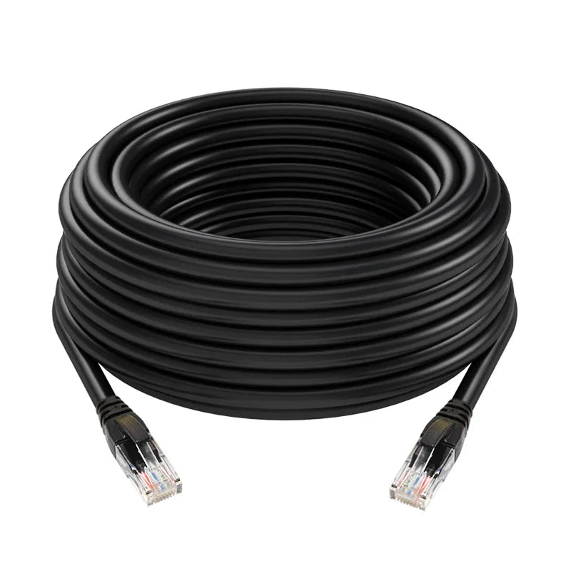 Cable Ethernet Cat6 – Cable de red LAN UTP de alta velocidad RJ45, cable de Internet de 1000 Mbps para computadora portátil, enrutador, PC, PS5, Xbox, módem y dispositivos de juego