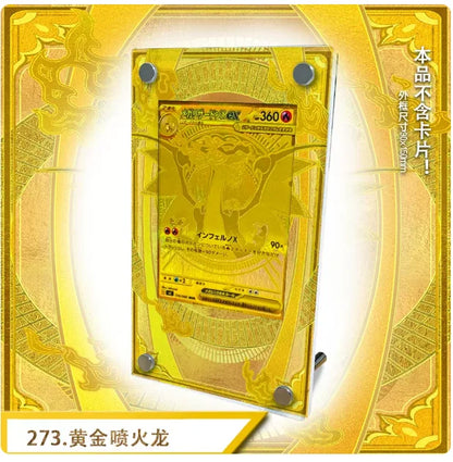 Oricorio Jasmine Carmine Rosa Giovanni Latias Gardevoir Gengar Meowth Dragonite Extended Art Card Display Stand Excluding Card
