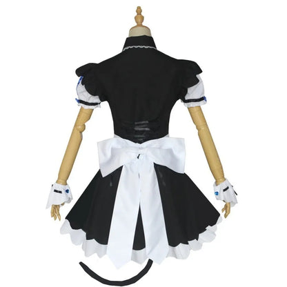 Chocola & Vanilla Maid Cosplay Costumes – Anime Catgirl Uniform Set (Halloween & Comic Exhibition Outfit)