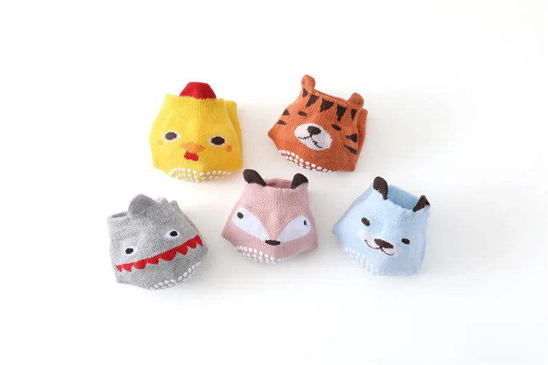 Rodilleras Antideslizantes para Bebés – Protectores de Algodón para Gatear de 0 a 3 Años, Mangas Acolchadas para Codos de Recién Nacidos, Rodilleras para Niños y Niñas, Accesorios Suaves de Protección para Gatear