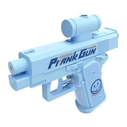 Pistolet à eau double face – Jouet de farce d'été amusant, mini pistolet à eau tactique pour enfants et adultes, batailles aquatiques à la piscine et à la plage