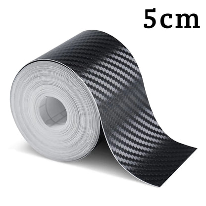 Cinta protectora de nanofibra de carbono 1-5M – Tira de película impermeable autoadhesiva para protección de puertas de coche, espejos, parachoques y bordes