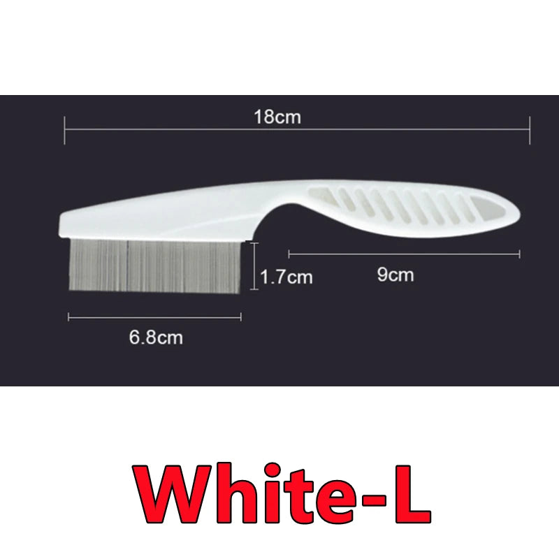 Professional Pet Deshedding Comb Dog & Cat Hair Removal Brush Fur Trimmer Grooming Tool