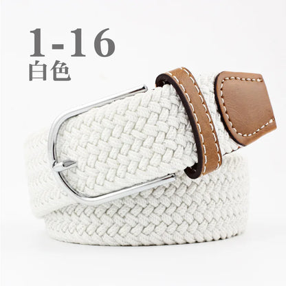 Unisex Canvas Belt Adjustable Nylon Waist Belt for Jeans, Casual & Outdoor Wear (107/120cm)