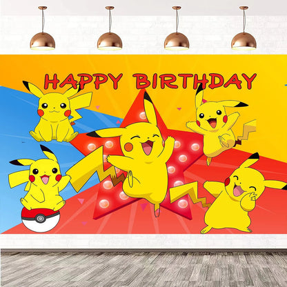 Pokémon Birthday Gift Bags – Pikachu Candy Loot Bags for Party Decorations, Goody Bags & Fillers Supplies