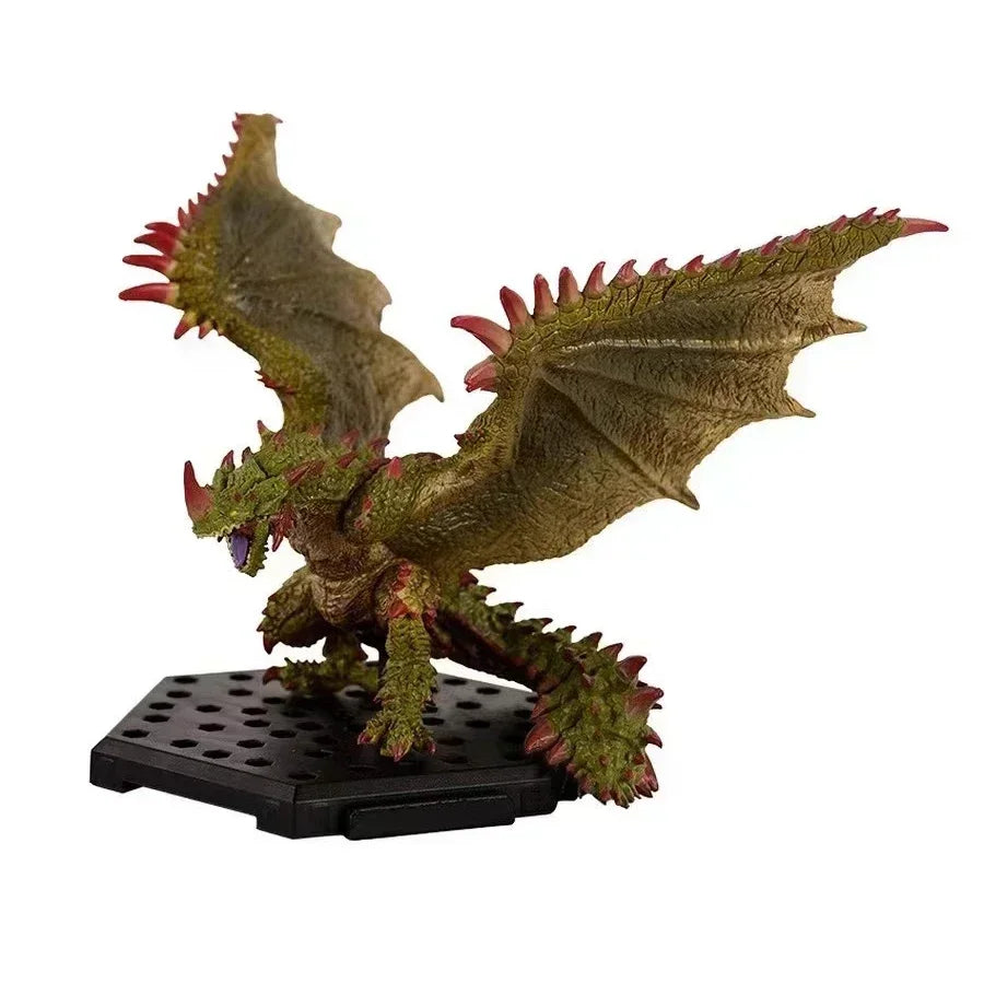Monster Hunter World: Iceborne PVC Action Figure Model – Basarios, Nergigante, Tigrex Hot Dragon Collectible Decoration Toy