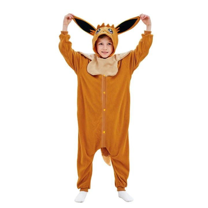 Kids Kigurumi Cosplay Costume – Full Body Onesie Pajamas Sleepwear for Boys & Girls, Halloween, Christmas & Dress-Up Gift Outfit