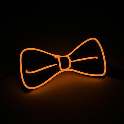 Pajarita y Tirantes LED Luminosos – Accesorios Brillantes para Fiestas, Bodas, Festivales y Cumpleaños