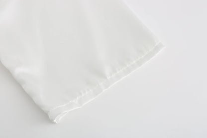 Bata de satén para mujer – Batín sedoso corto para dama de honor para la novia y fiesta de bodas | Kimono elegante para dormir
