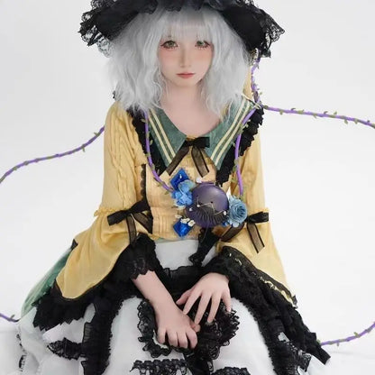 Touhou Project Komeiji Koishi Cosplay Costume – Full Set Uniform Outfit (Women’s Halloween/Carnival Suit)