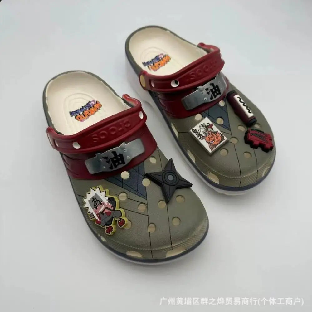 Naruto Uzumaki Anime EVA Clogs Waterproof Non-Slip Beach Sandals for Men & Women