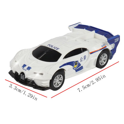 Voiture de slot analogique 1:64 pour Carrera GO et Scalextric – Voiture de course électrique à grande vitesse, véhicule jouet de piste de course de police