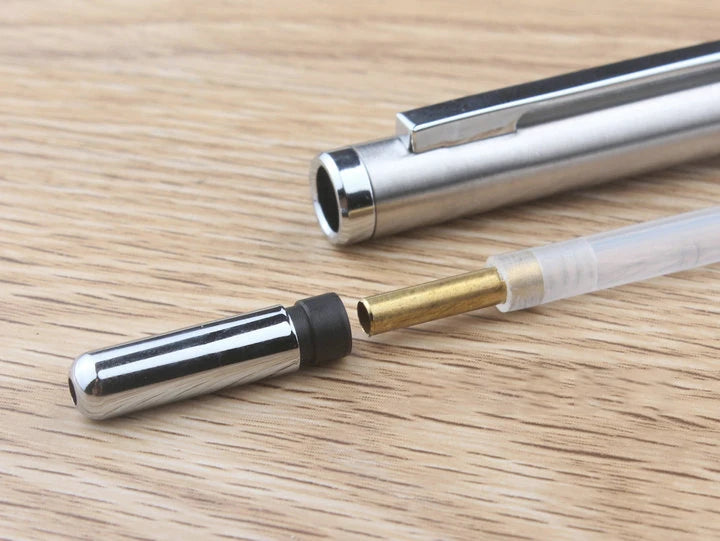Portaminas Completamente Metálico de 0.3/0.5/0.7/0.9/1.3/2.0/3.0 mm – Lápiz de Dibujo Técnico Automático con Minas para Dibujo, Boceto, Pintura, Suministros de Oficina y Escolares