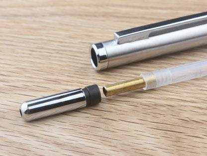 Portaminas Completamente Metálico de 0.3/0.5/0.7/0.9/1.3/2.0/3.0 mm – Lápiz de Dibujo Técnico Automático con Minas para Dibujo, Boceto, Pintura, Suministros de Oficina y Escolares