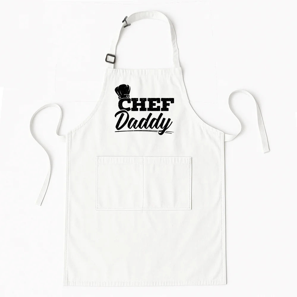 Best Dad Ever Apron – Father’s Day Cooking Gift for Daddy with Pockets, Kitchen Chef Apron AP-002