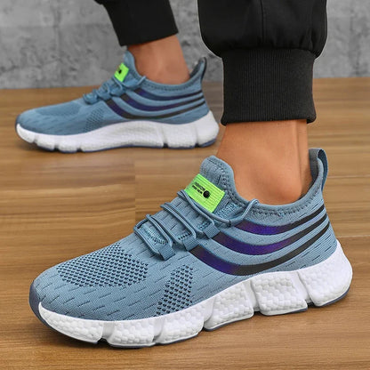 Baskets de sport décontractées pour hommes – Chaussures de course respirantes et légères, Baskets athlétiques antidérapantes pour la marche et les activités de plein air