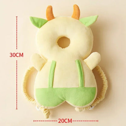 Mochila protectora de cabeza para bebé – Cojín de seguridad de abeja ángel para 1-3 años, almohada protectora anticaída