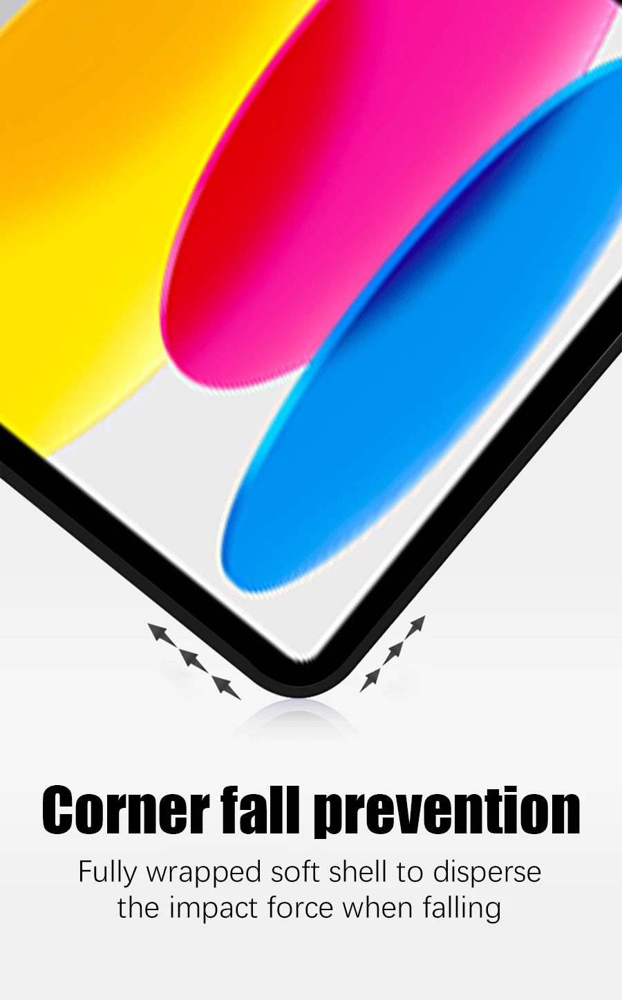 Funda protectora para iPad con soporte para iPad A16 de 11.ª generación, 10.ª generación, iPad Pro 11/13 M4 y M5, Pro 12.9, iPad Air 11 M3 (2025), Air 4/5 y iPad 7.ª/8.ª/9.ª 10.2