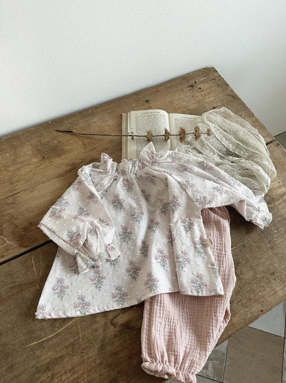 Pantalones de Bebé de Algodón Orgánico – Pantalones Suaves de Muselina Estampados para Recién Nacidos y Niños Pequeños, Parte de Abajo Informal y Adorable para Usar en Primavera, Verano, Otoño e Invierno