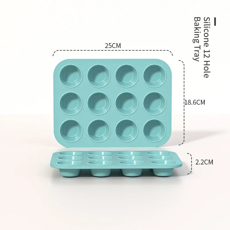 Reusable Silicone Cake Pan – High-Temperature Resistant Non-Stick Baking Mold for Jelly, Cakes & Pastries, Flexible Kitchen Baking Tray
