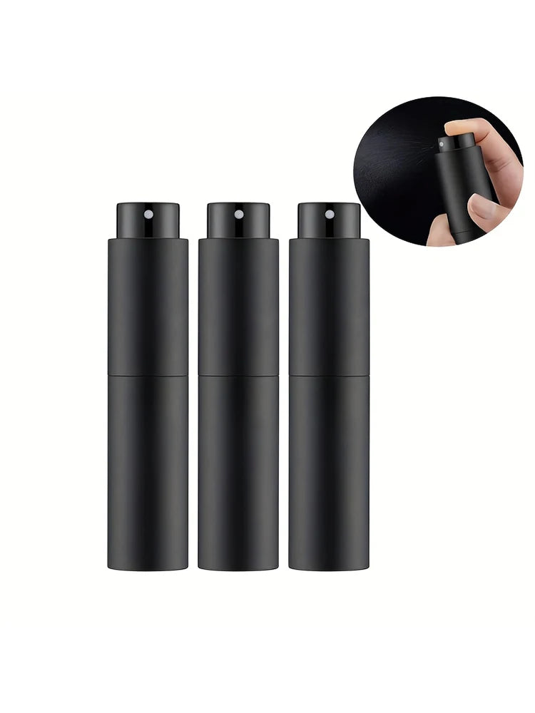 Vaporisateur de parfum de voyage 10 ml – Mini atomiseur de cologne rechargeable, flacon vaporisateur vide portable pour le voyage, les cosmétiques et l'utilisation quotidienne