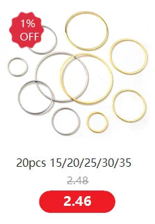 Clous de boucles d'oreilles en acier inoxydable doré, 50 à 100 pièces, avec attaches – Tiges de base vierges pour la fabrication de bijoux et boucles d'oreilles DIY