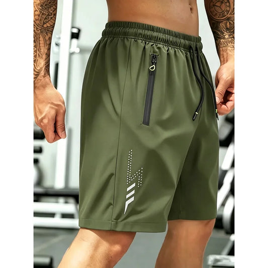 Men's Quick-Dry Basketball Shorts – Plus Size Breathable Y2K Streetwear Sports Shorts for Gym, Running & Summer Casual Wear