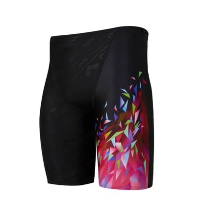 Men's Swim Jammers – Quick-Dry Elastic Swimming Trunks for Beach, Surfing, Diving & Athletic Training