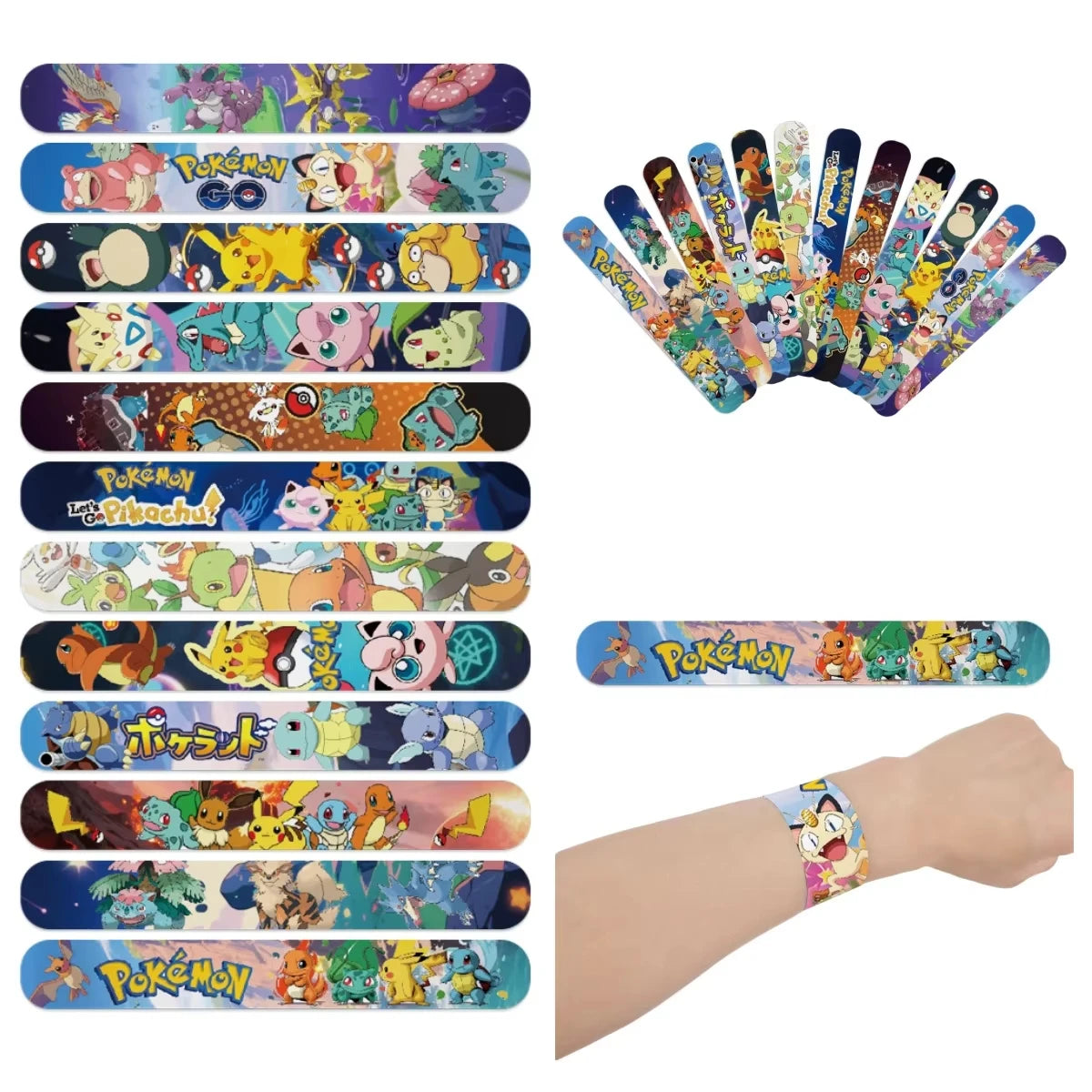 Pokémon Birthday Party Decorations Set – Balloons, Keychains, Napkins, Stickers, Tableware, Plates & Tablecloth Party Supplies & Favors