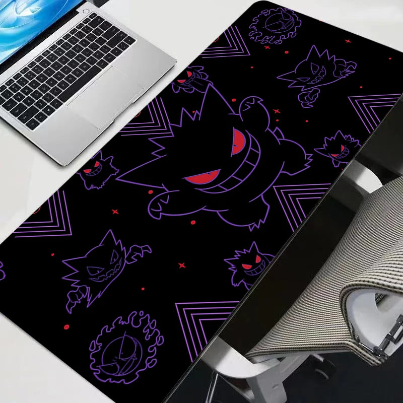 Alfombrilla de ratón Gaming Gengar XXL de Pokémon – Alfombrilla de escritorio grande para PC, portátil y teclado