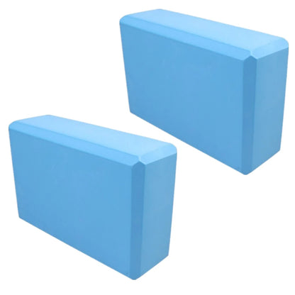 2 PCS Briques en mousse EVA pour le yoga – Outils de soutien légers pour le yoga, les étirements, l'entraînement de danse, la mise en forme du corps et les exercices de fitness