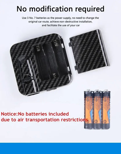 Wireless HD LED Car Door Logo Projector Lights (2/4 Pack) – Battery-Powered Welcome Courtesy Lights, No Wiring Required
