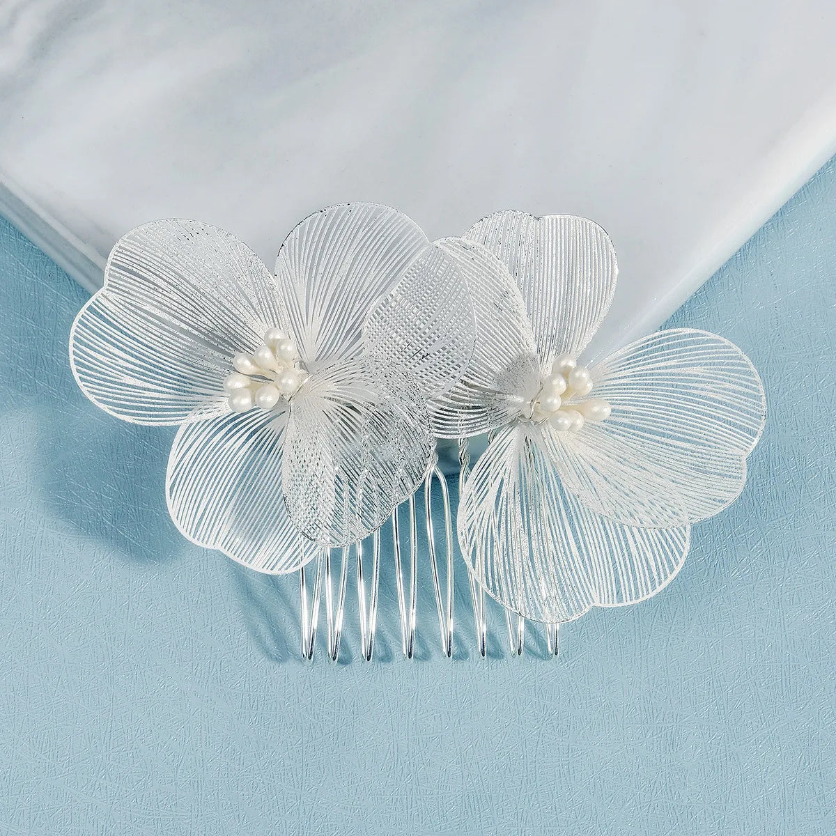 Vintage Gold Floral Bridal Headband with Pearls – Fairy Wedding Tiara for Brides, Prom & Special Occasions