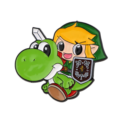 Anime Game Enamel Pins – Metal Lapel Brooch Set for Backpack, Costume & Cosplay Accessories Gift