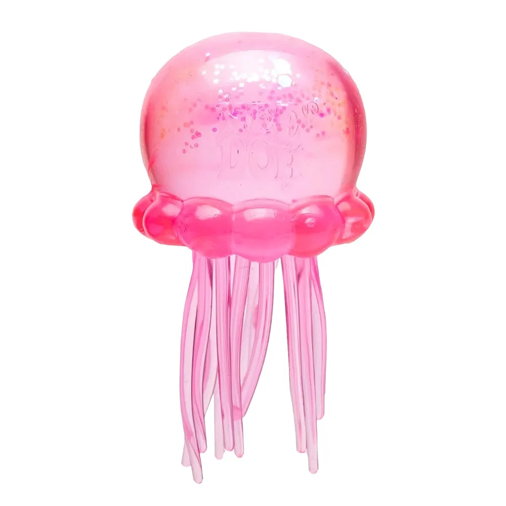 Trending Nee Doh Jellyfish & Cube Squish Toy – Soft Jelly Squeeze Stress Relief Fidget Toy, Sensory NeeDoh for Kids & Adults