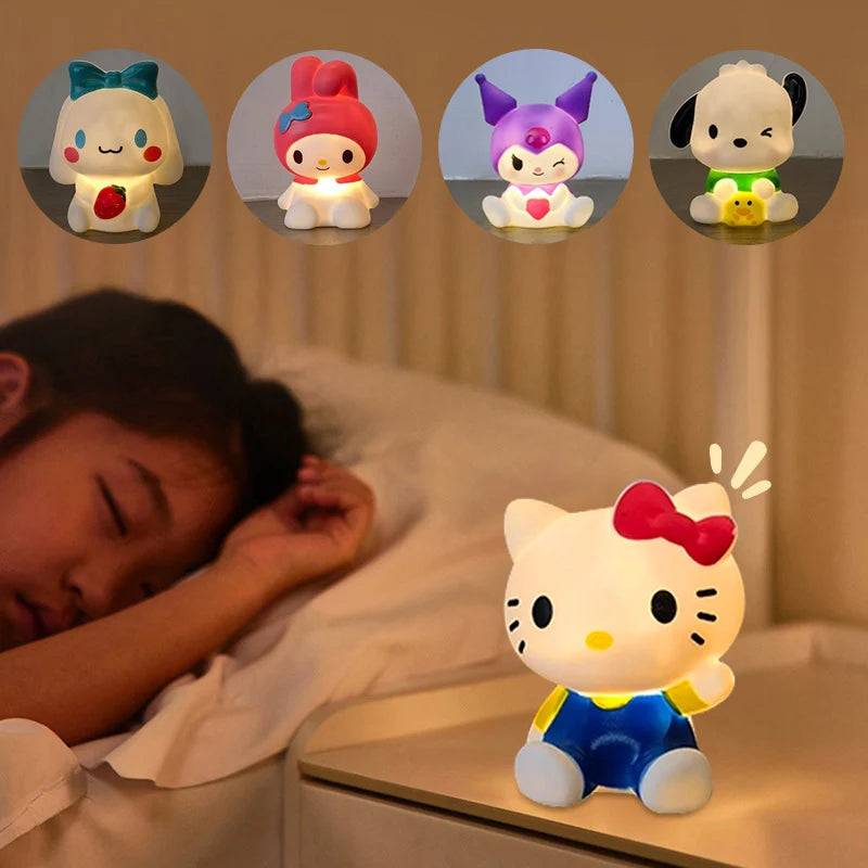 Hello Kitty Night Light – Cartoon Bedside Lamp for Sleeping, Reading & Home Desktop Decor Gift